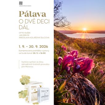 Výstava fotografií Otty Duška, Jana Miklína a Miroslavy Kolářové Šulcové. Výstava vychází ze dvou netradičních knižních průvodců jižní Moravou.
Komentovaná prohlídka se bude konat 30. 9. v 16:00.